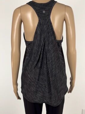 👛(ANY 2/$35)LULULEMON Essential Tank Heathered Deep Grey